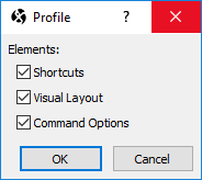  Export Profile Settings