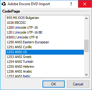  Import Configuration